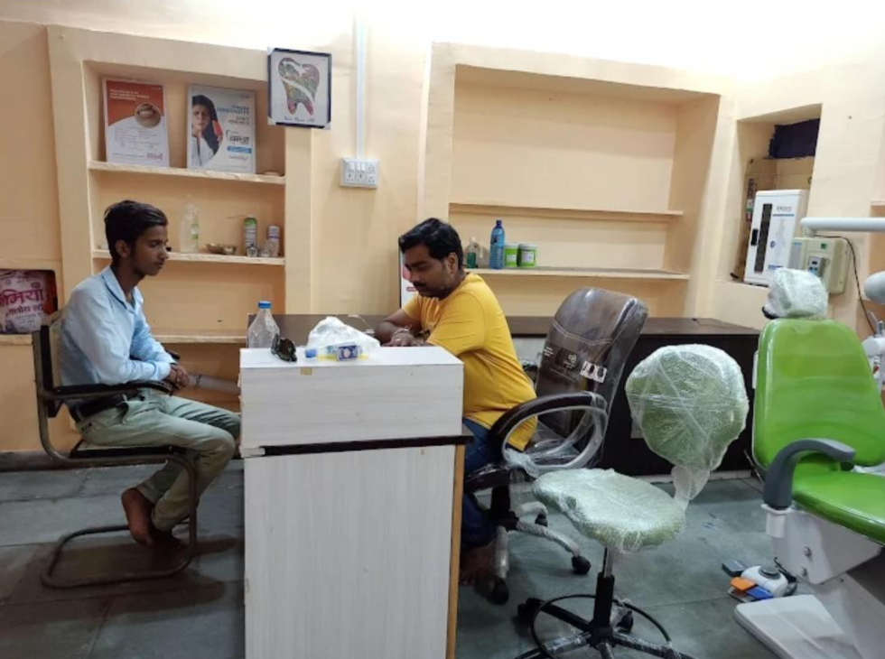 Modern treatment room at Shringi Smile Dental Care